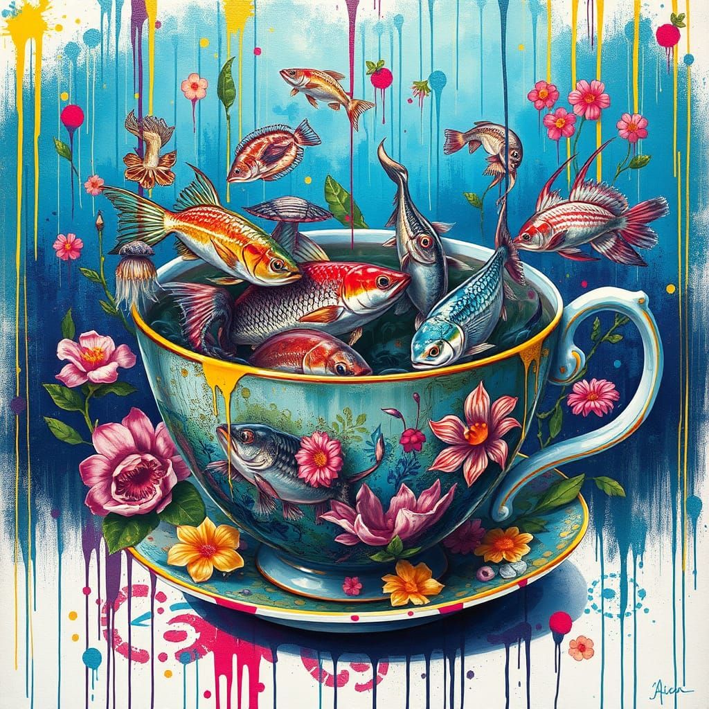 Fish's In a teacup