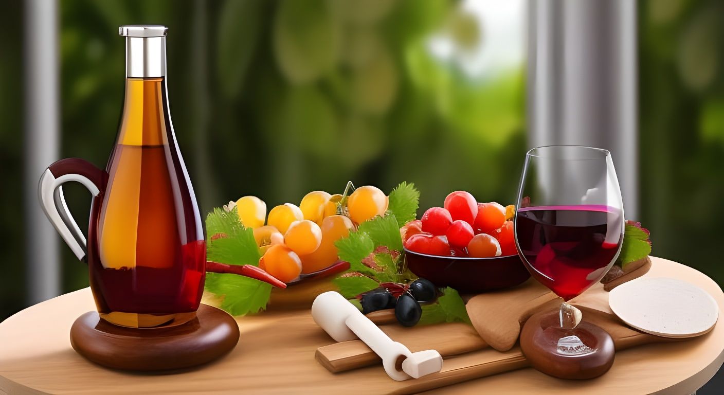 Winery, vines, grapes, wine bottle,