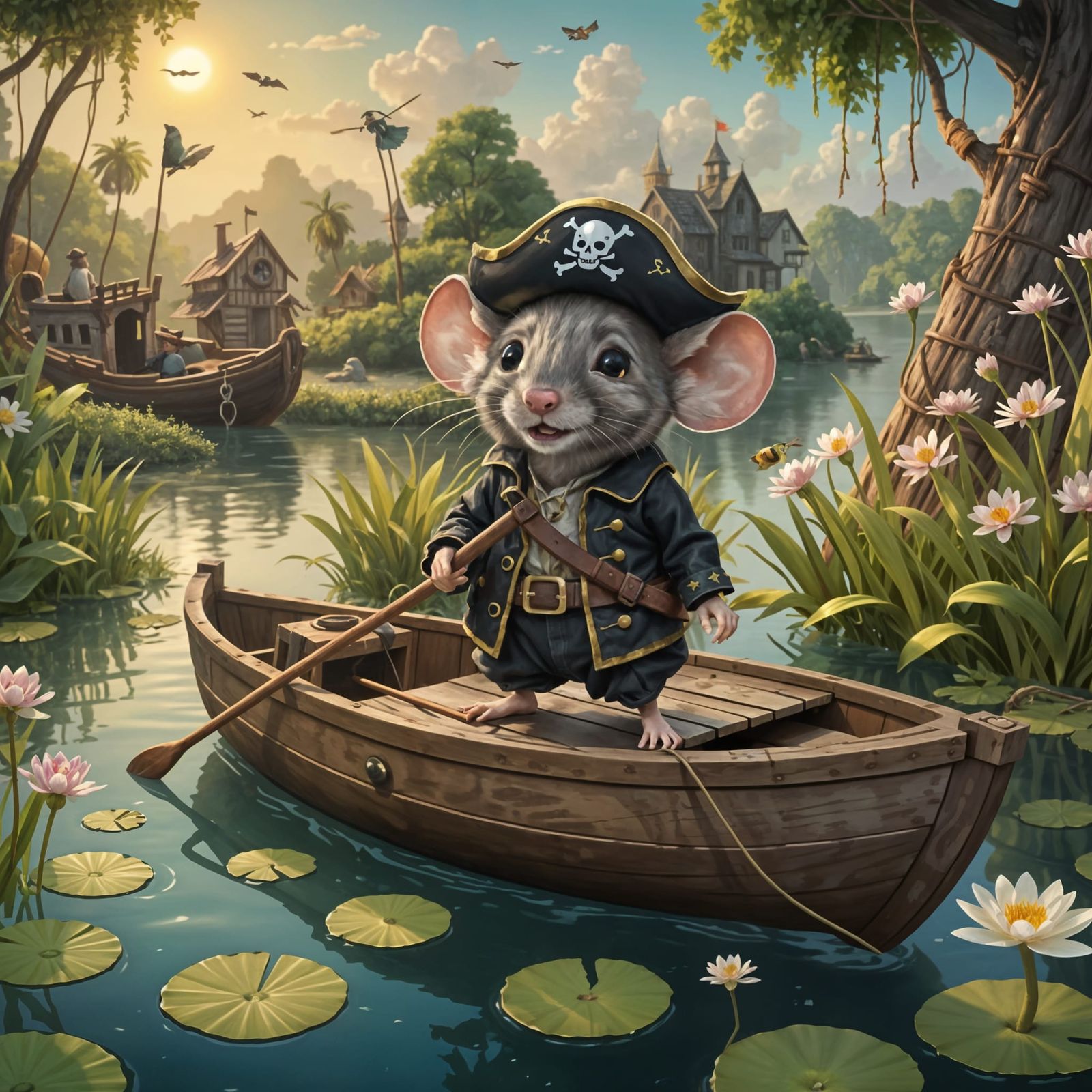 I am a pirate, white death.  by @undefined