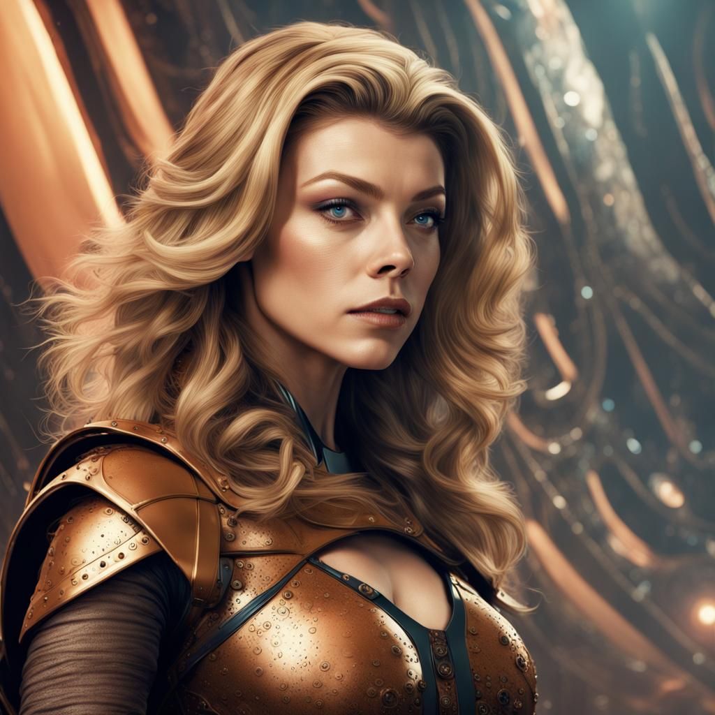 Natalie Dormer as Barbarella - AI Generated Artwork - NightCafe Creator