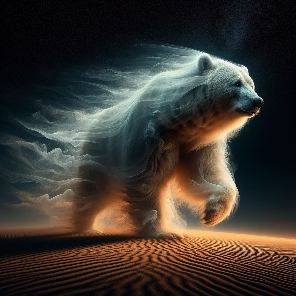 We are but dust in the wind...