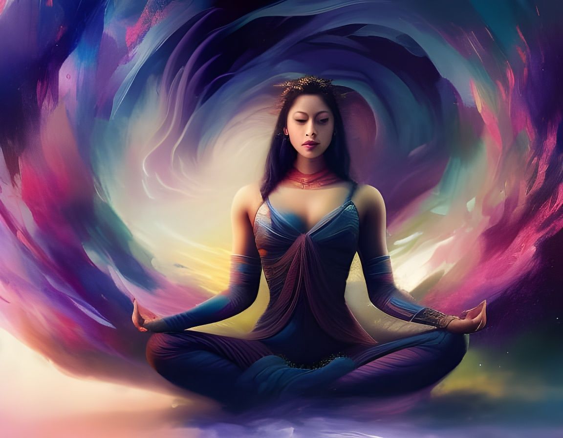 Meditation - AI Generated Artwork - NightCafe Creator