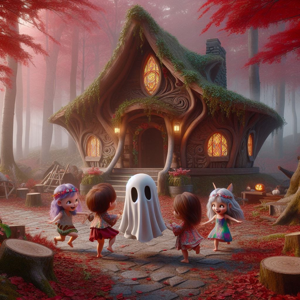 a bunch of bullies! Poor little ghost..