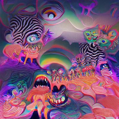 A psychedelic nightmare