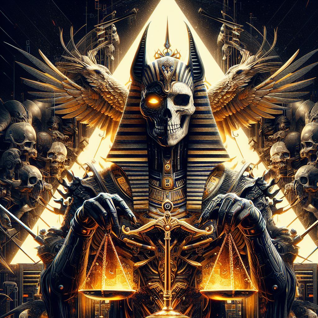 The Scales of Anubis - AI Generated Artwork - NightCafe Creator