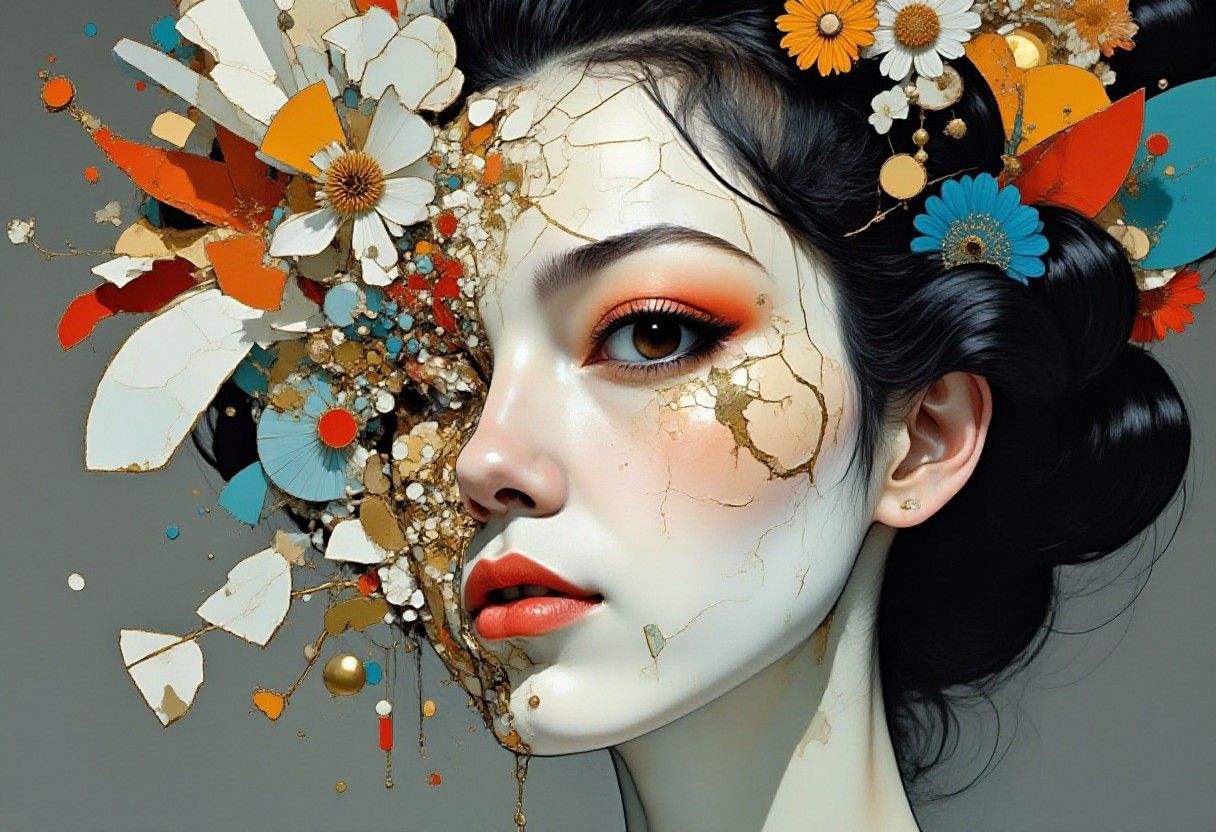porcelain geisha