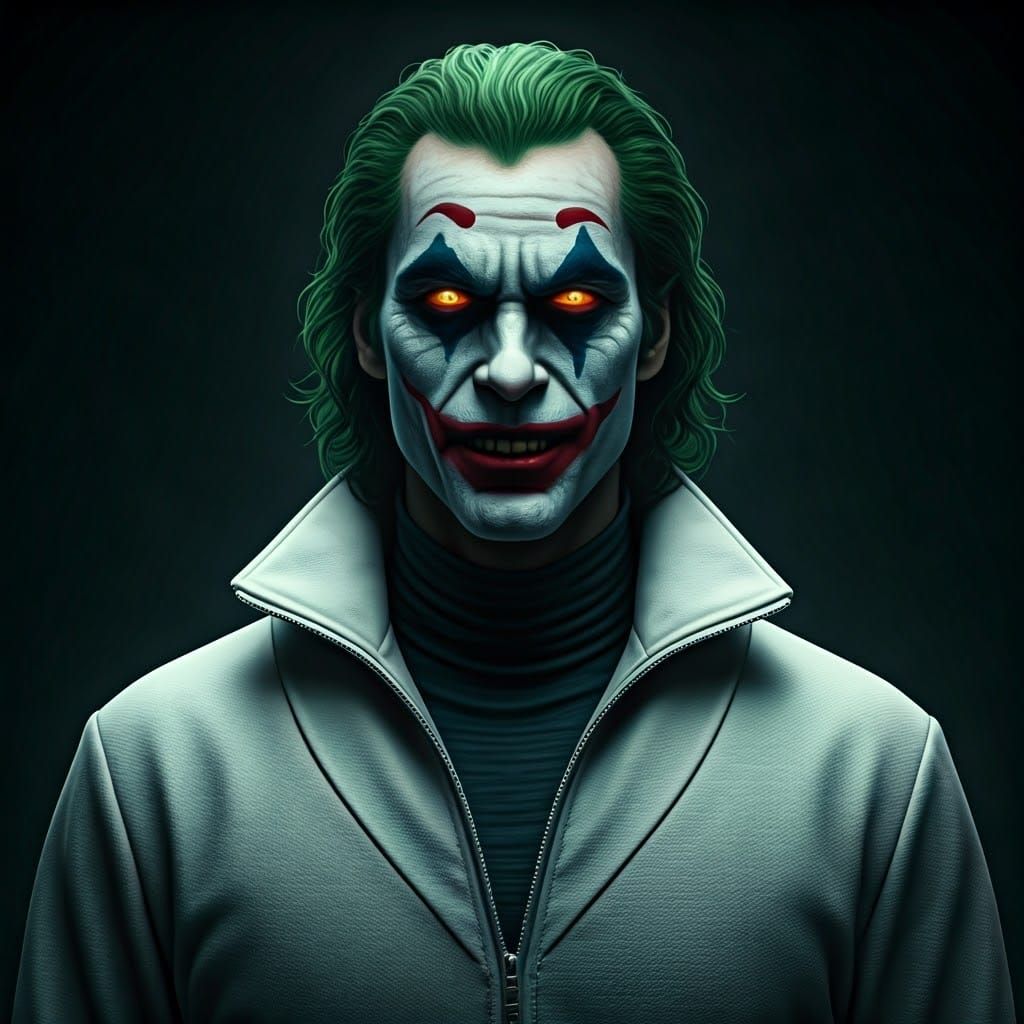 An absolutely terrifying real life split portrait live actio...