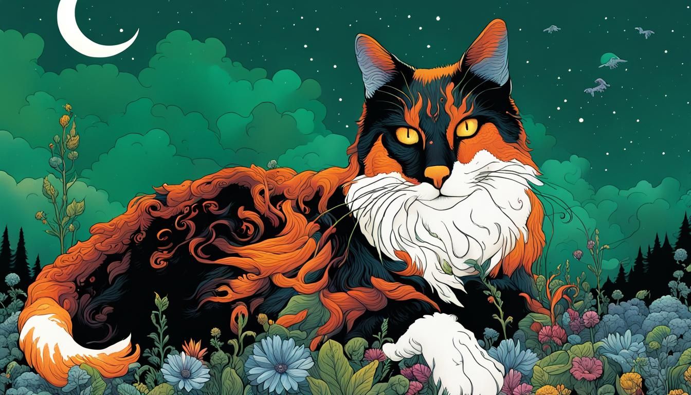 "detailed calico