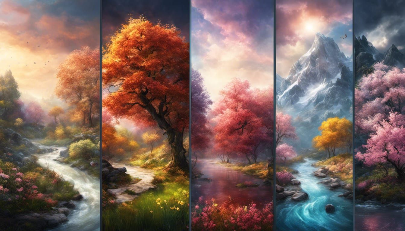 Five Seasons  by @Drubibu