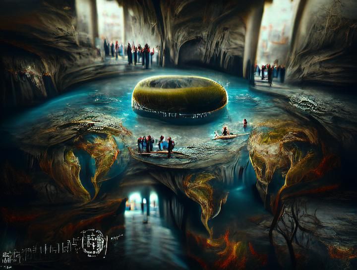 What Lives Inside The Hollow Earth 2 - AI Generated Artwork - NightCafe ...