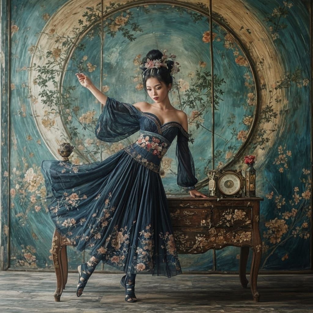 Geisha ballerina