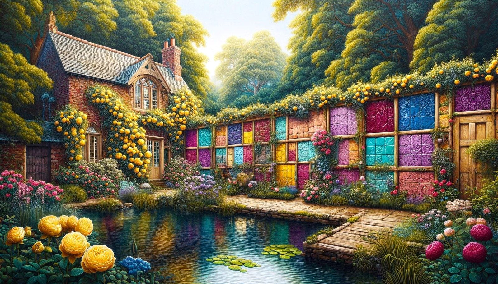 An English Rose Garden