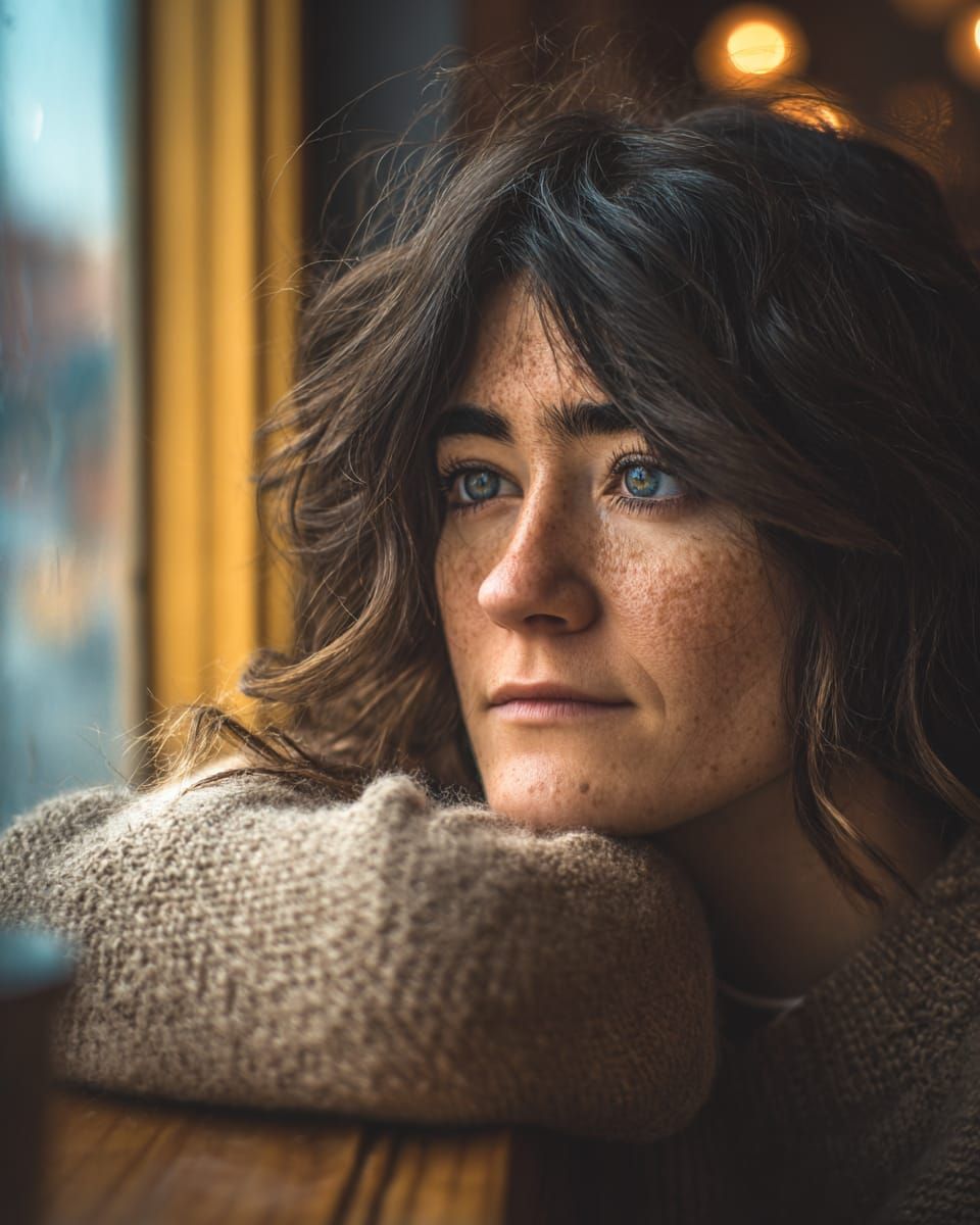 Quiet Contemplation with Coffee