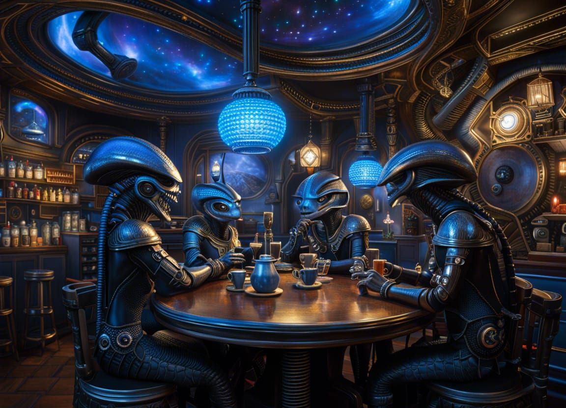 Winding down after a day of hard work  by @Mysterys Games