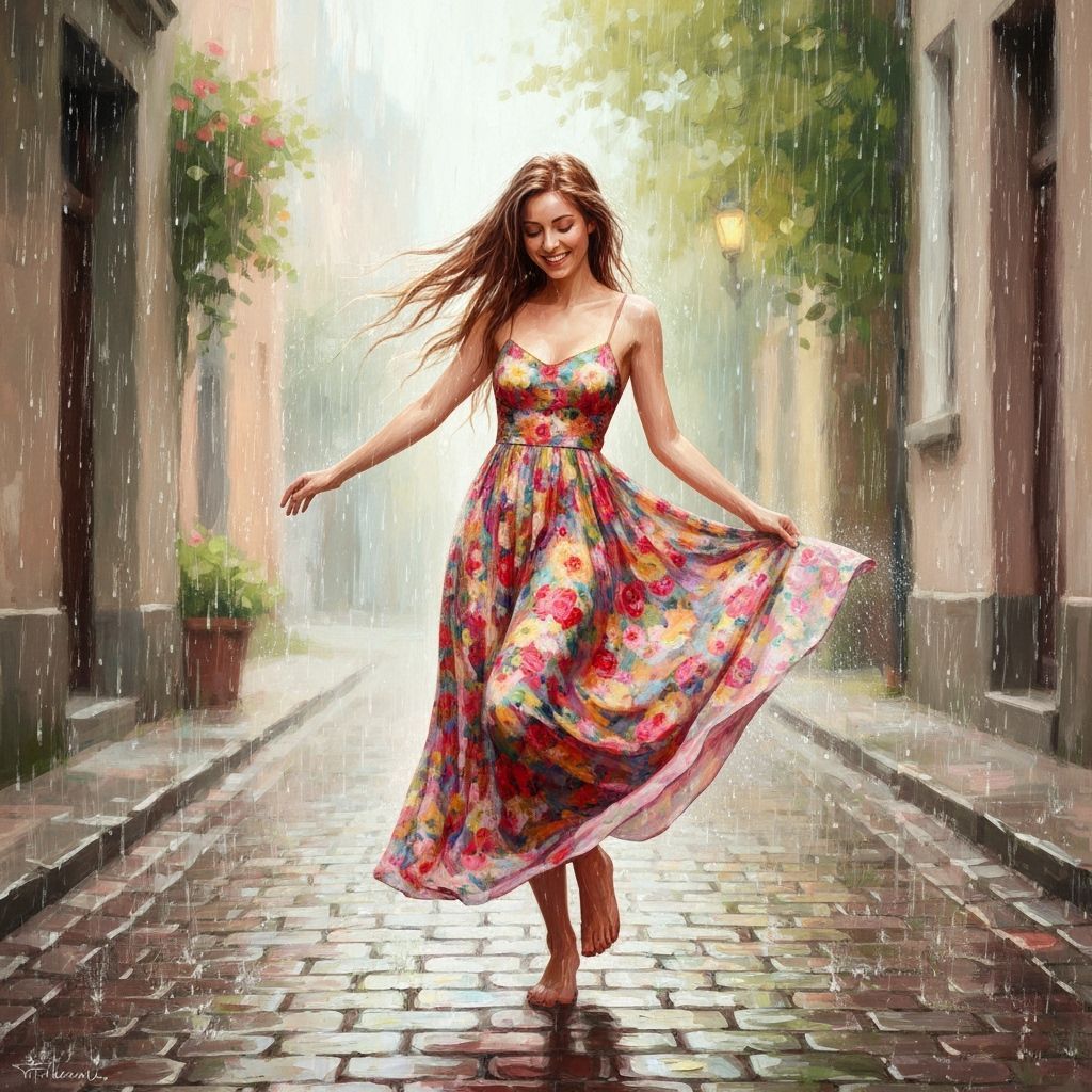 Dancing within the Summer Rain