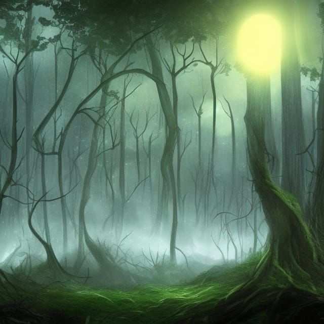 Dagobah - AI Generated Artwork - NightCafe Creator