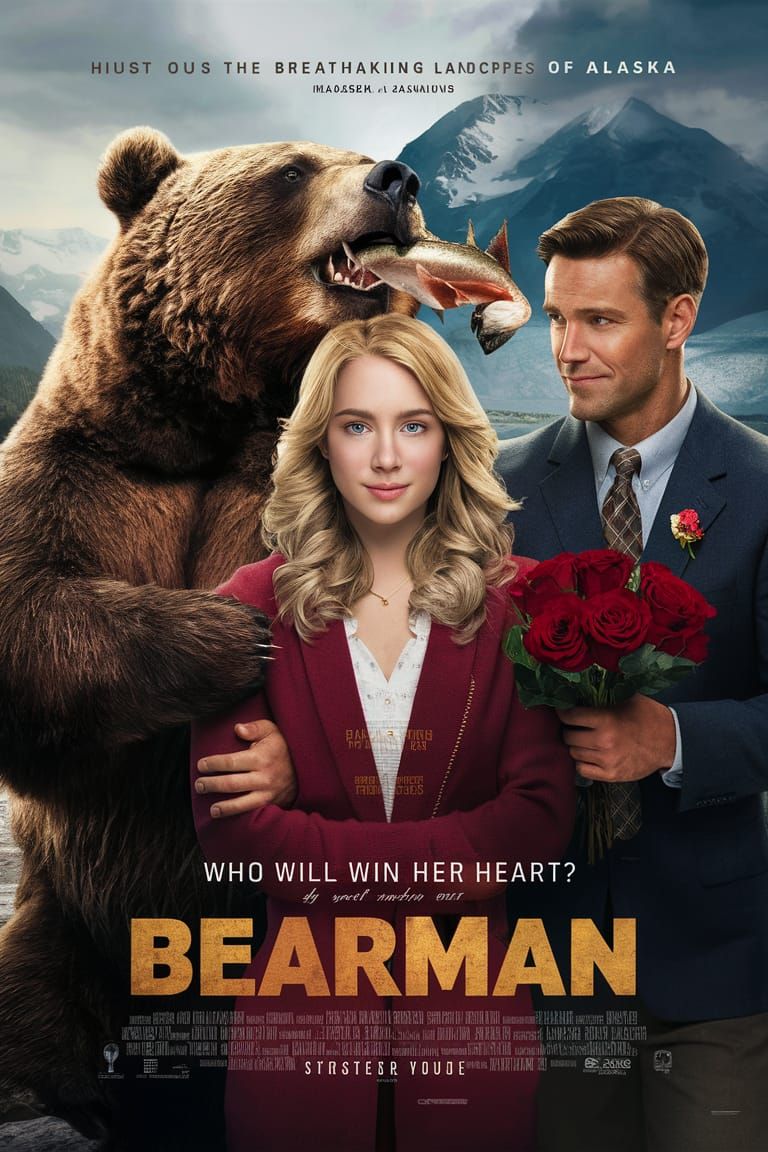 Bearman - Who will win her heart?  by @Soynuts