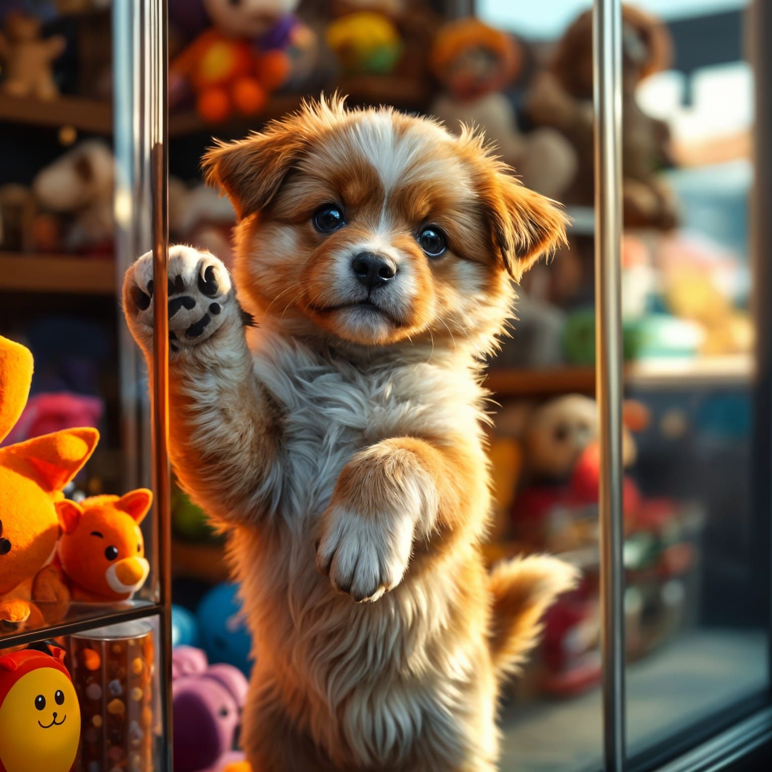 “How much is that doggy in the window?”  by @Mike Ritchie