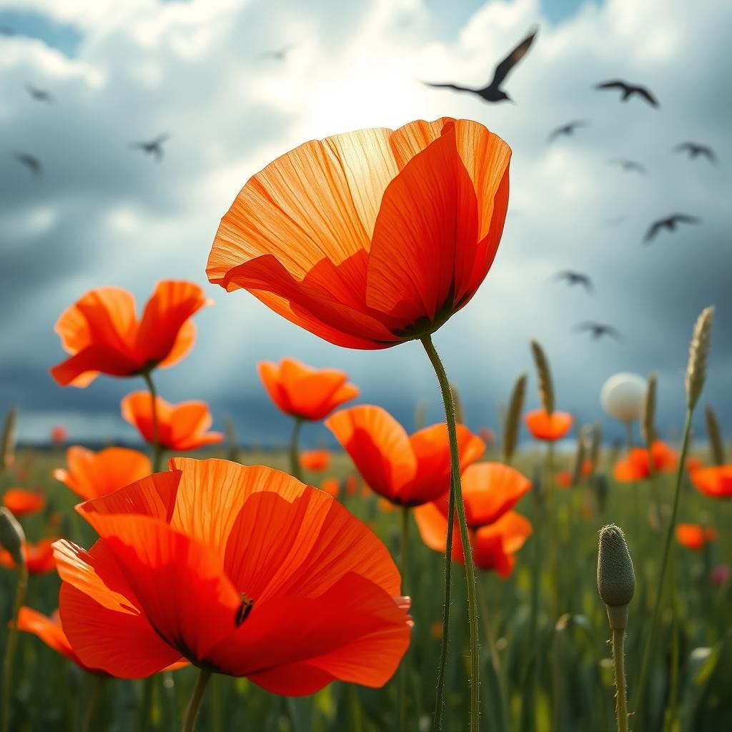 Poppies  by @ArtAuvergne