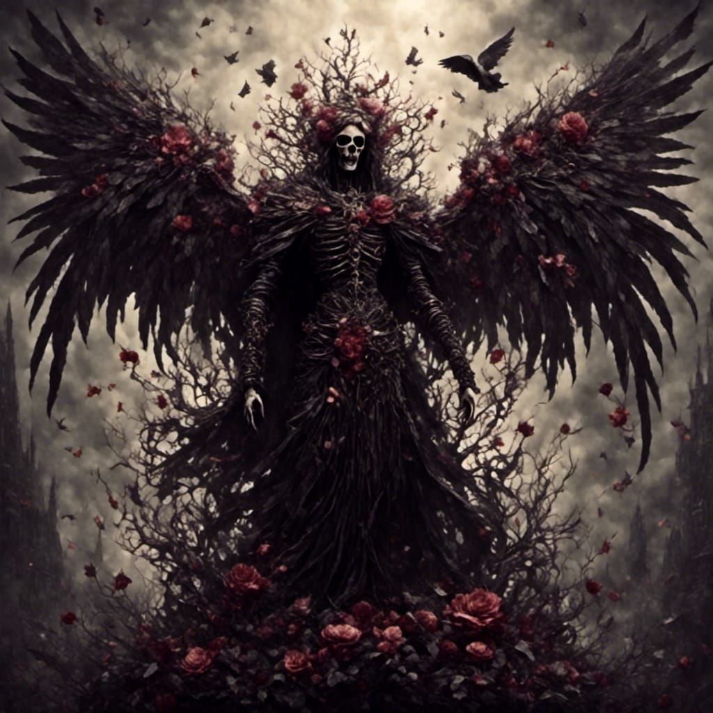Die wither away and I clip my wings   by @FizzyElf