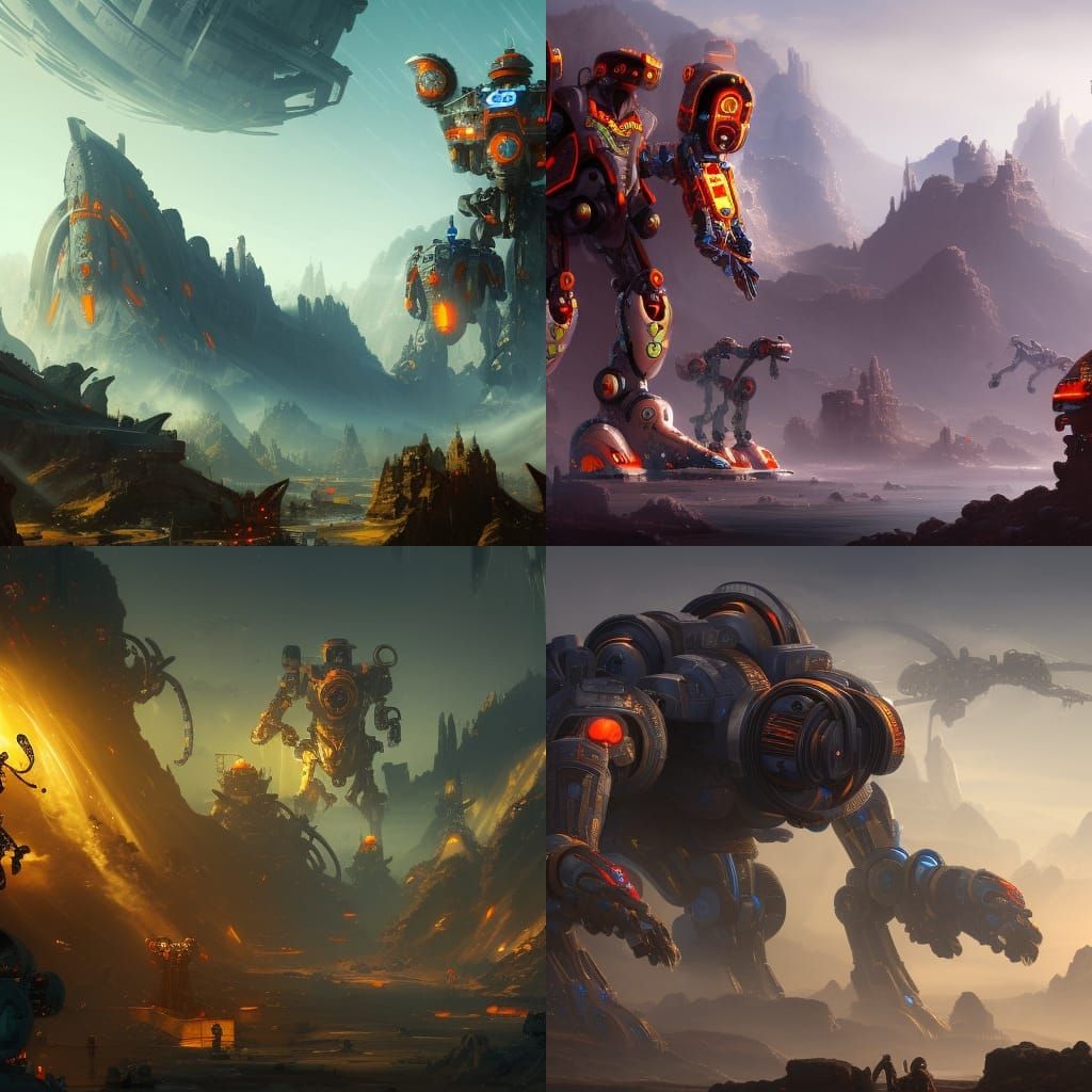 Mechs and Robots