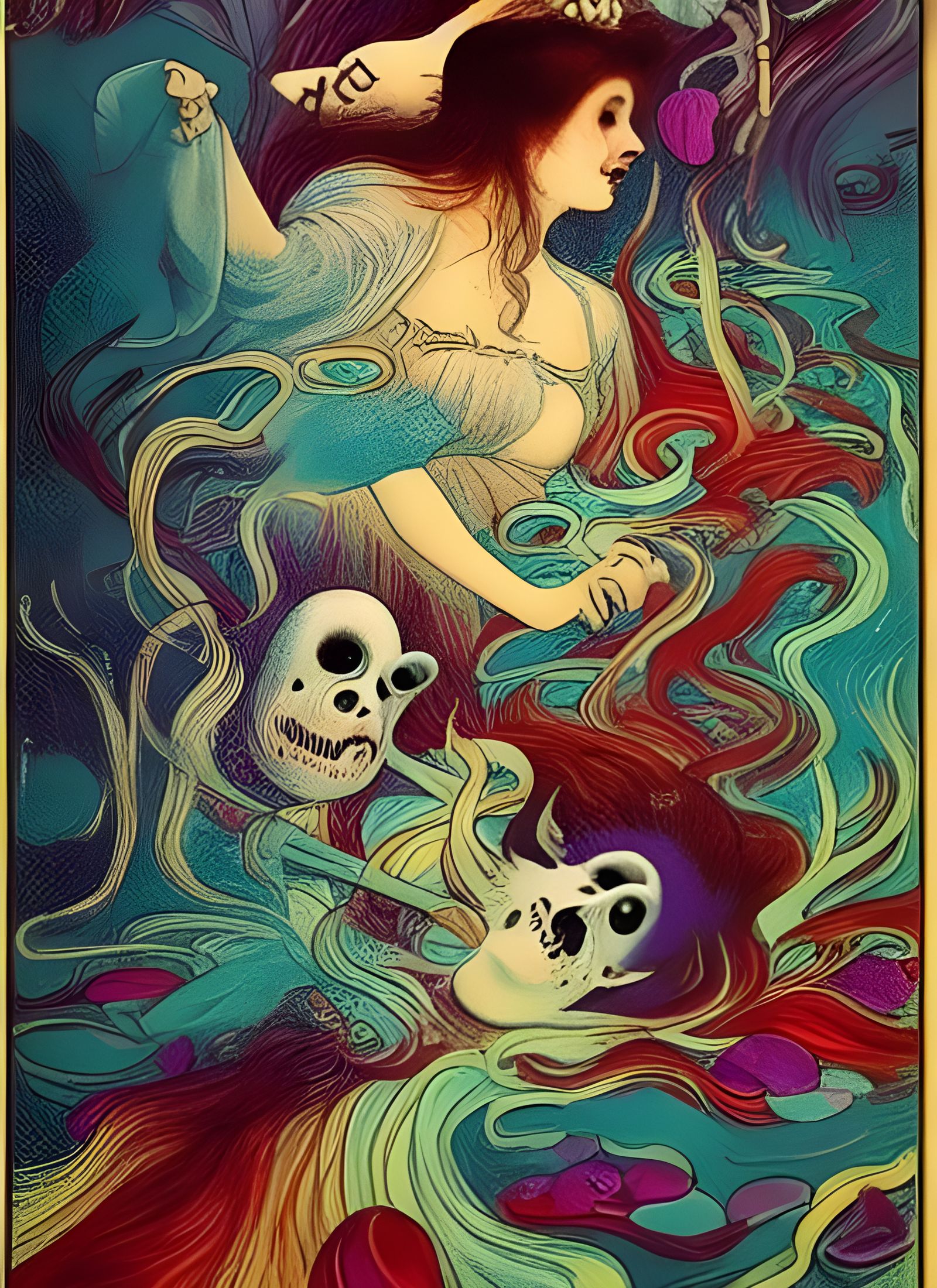 The ghosts who swim through our dreams, 1900