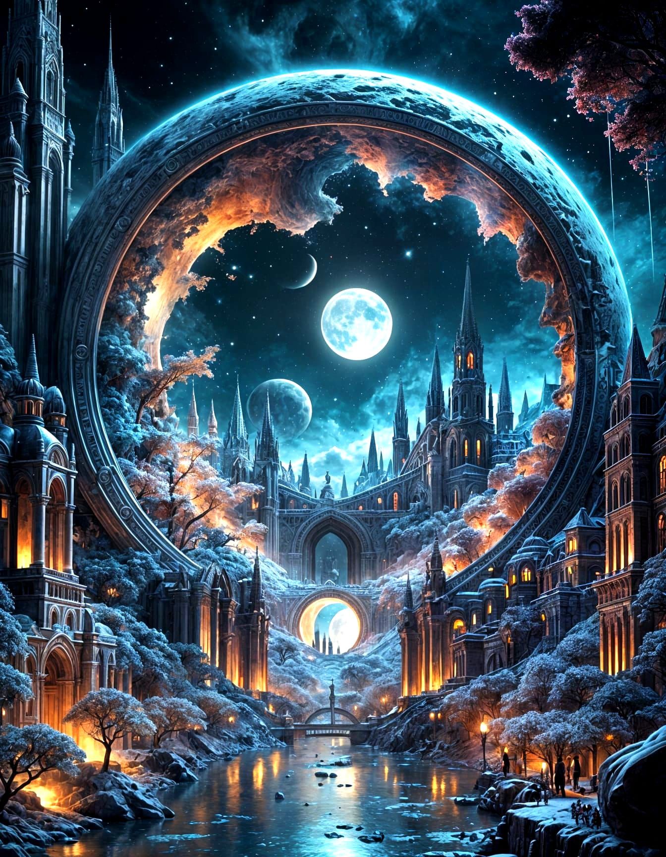 By a moon like a shadow...  by @Kal Luir