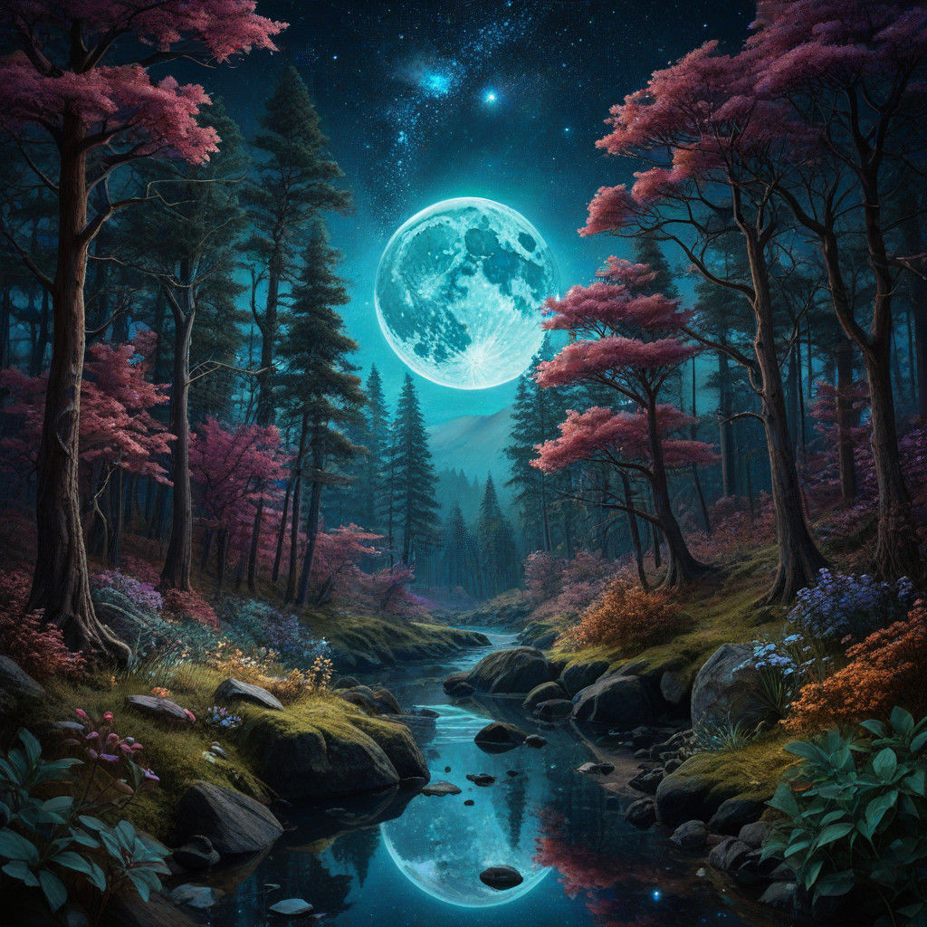 Wonderful forest  by @Galina Bolshakova