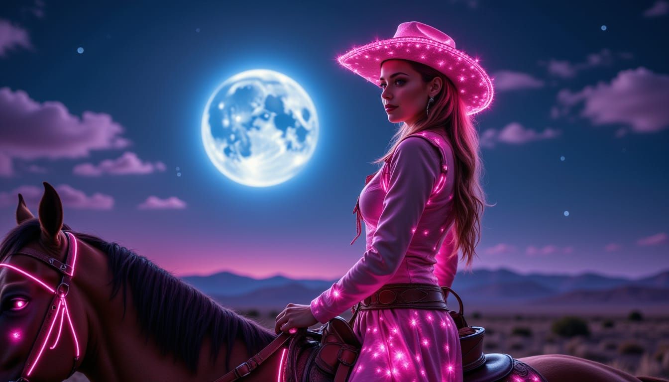 Neon Cowgirl