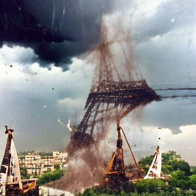 The day the Eiffel tower fell