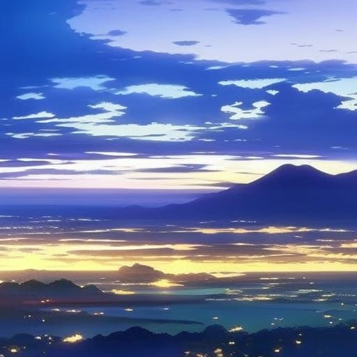 beautiful sky at night
