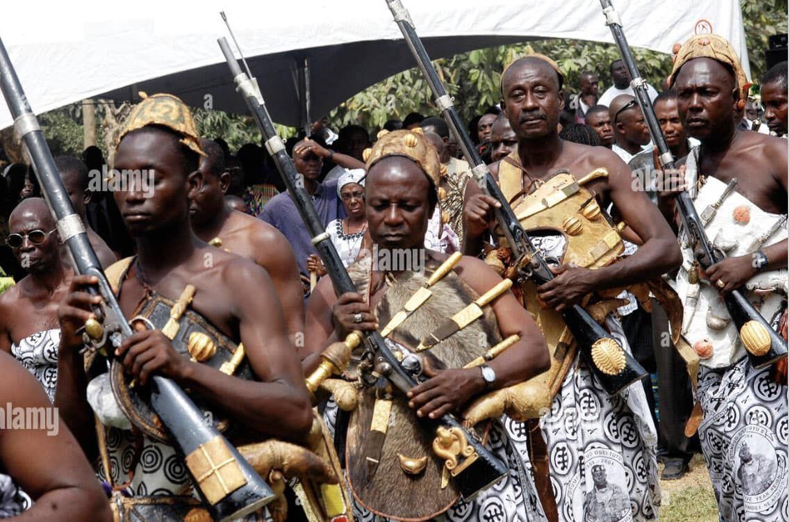 The Akyempim division of the Ashanti Kingdom of Ghana the wa...