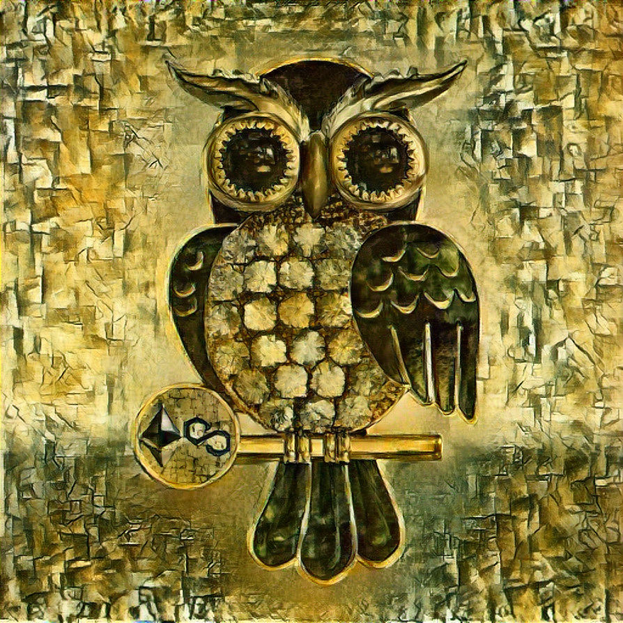 Green owl