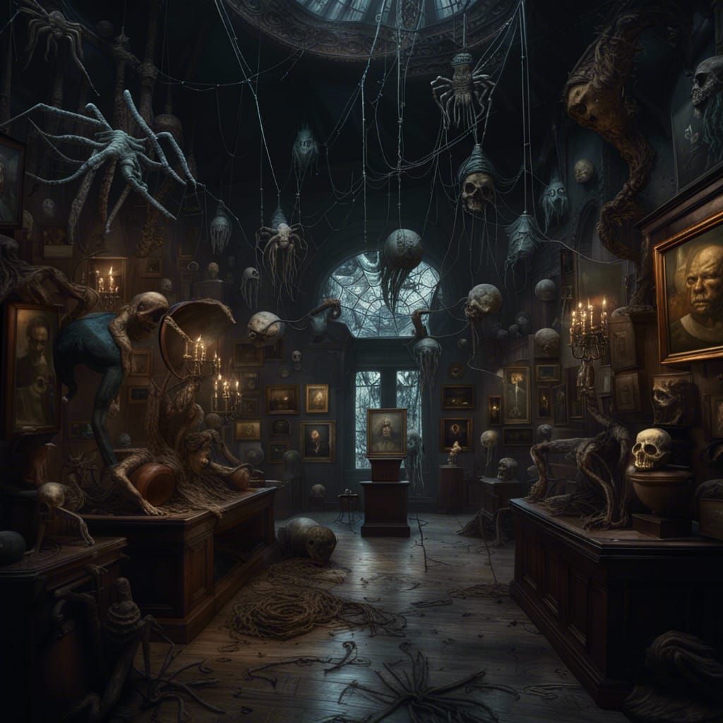 Museum of spooky objects  by @Night owl