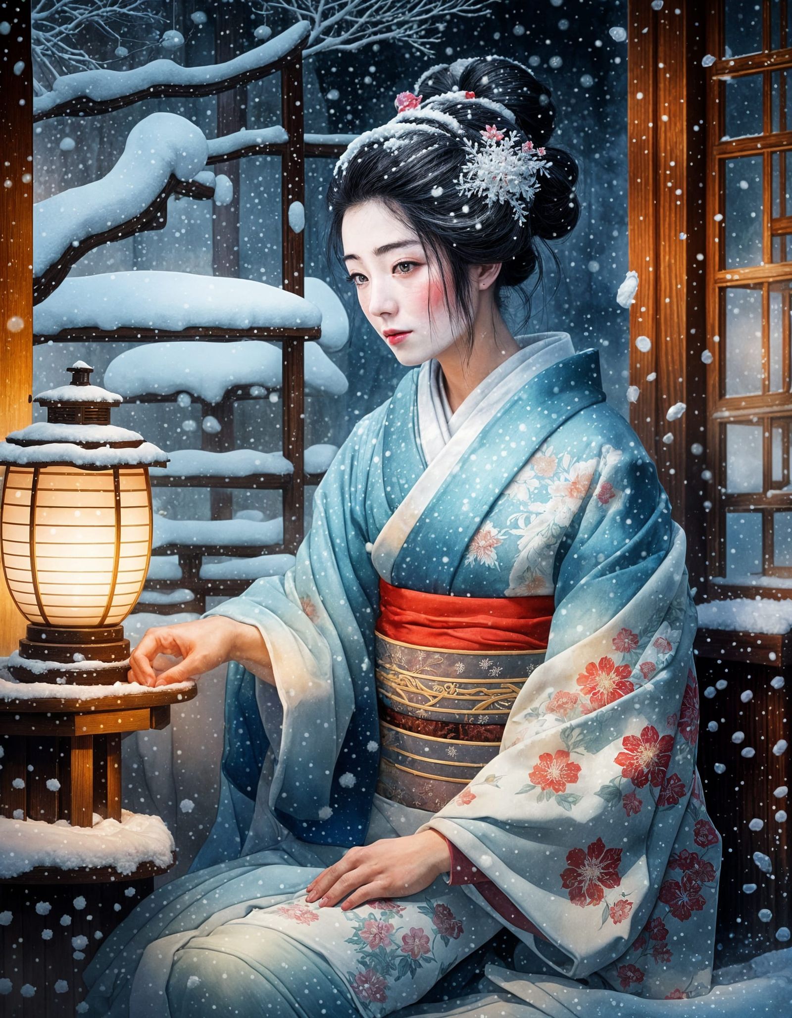 Geisha of Snow and Ice