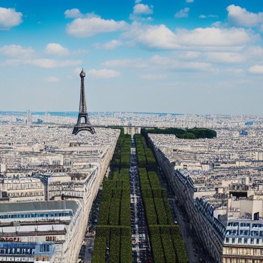 Paris skyline