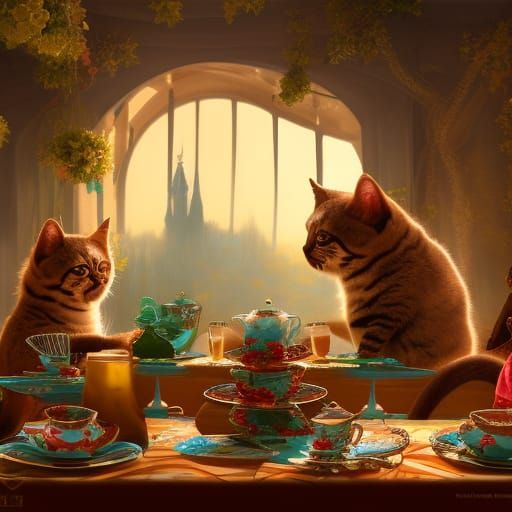 Kitty's Tea Party