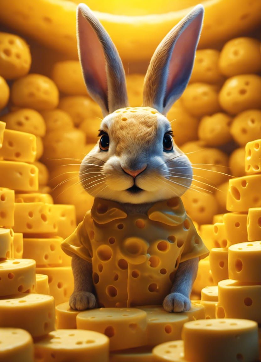 Cheese Rabbit  by @Mak