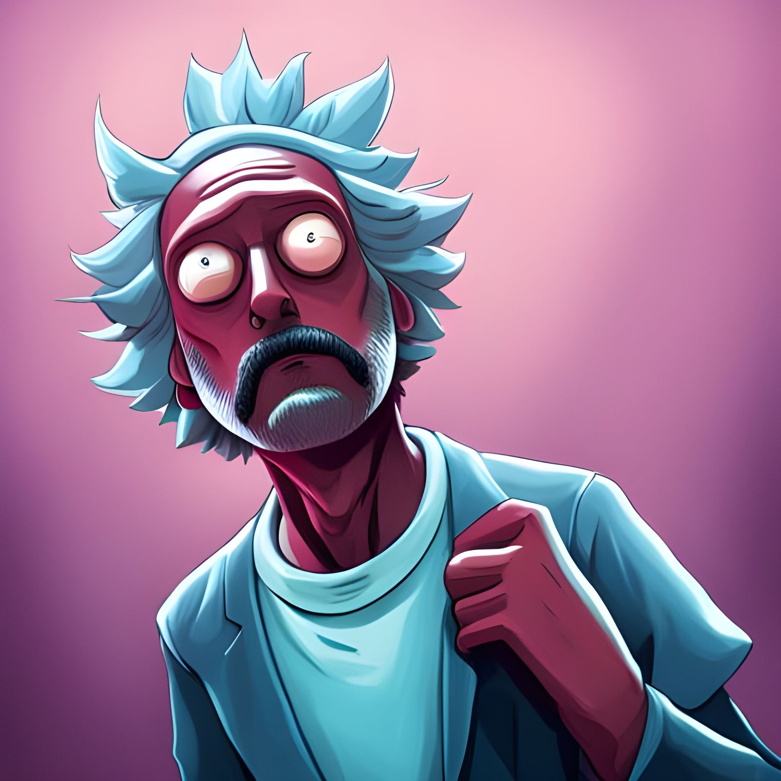 Rick Sanchez - AI Generated Artwork - NightCafe Creator