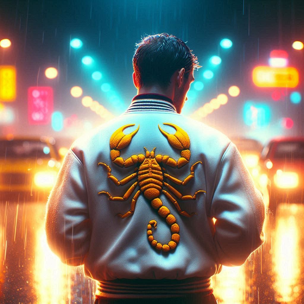 Inspired by the movie "Drive" (2011) directed by Nicolas Winding Regn and starring Ryan Gosling.