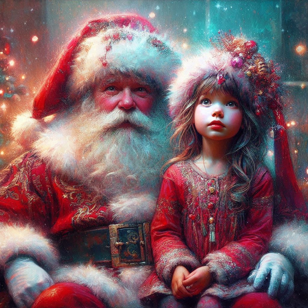 Holiday Wishes: Santa's Lap