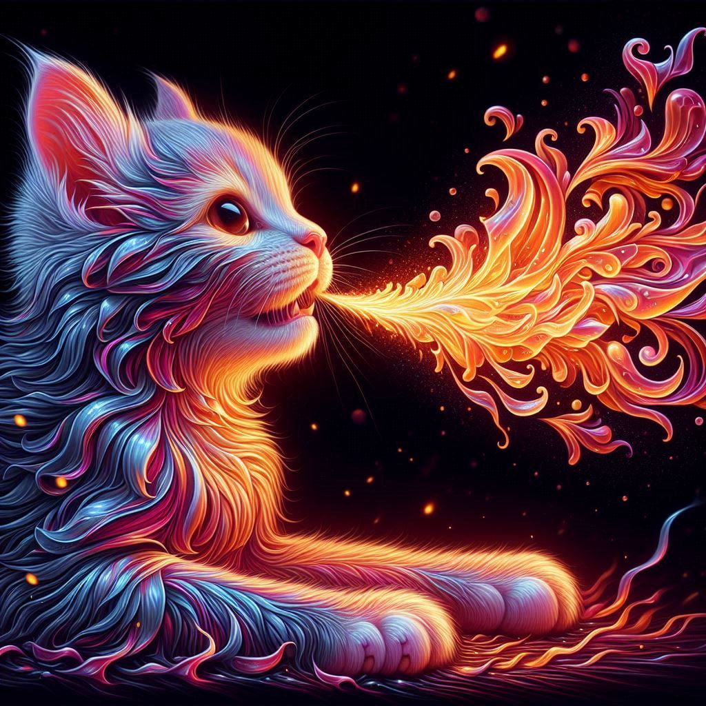 Fire Kitten