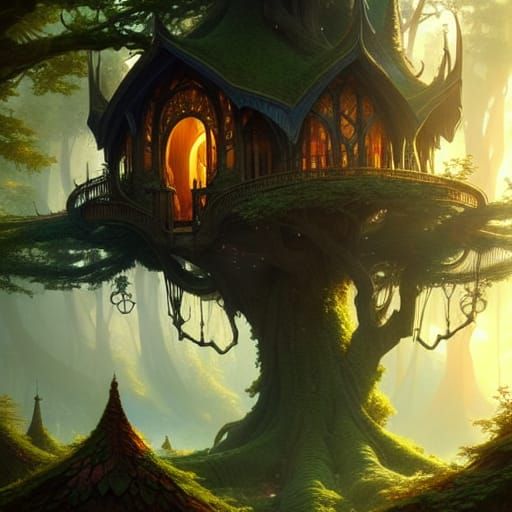 Ethereal Tree Home