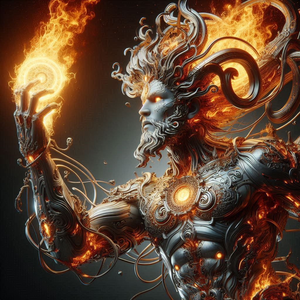 A New God's Realization of Unlimited Potential.