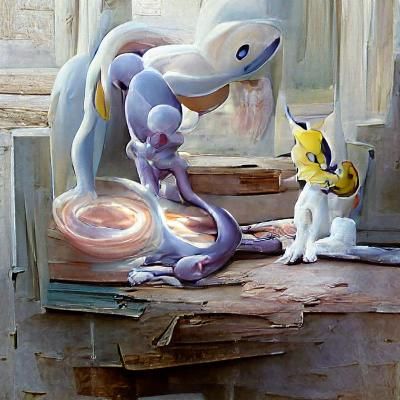 mewtwo talking to jirachi