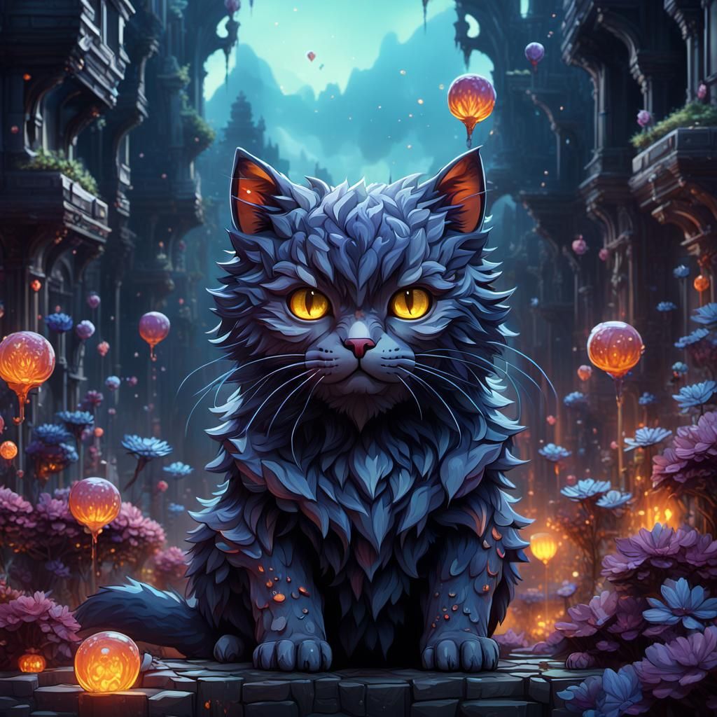Fluffy Cat