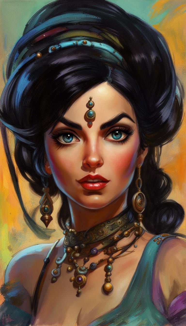 Princess Jasmine - AI Generated Artwork - NightCafe Creator