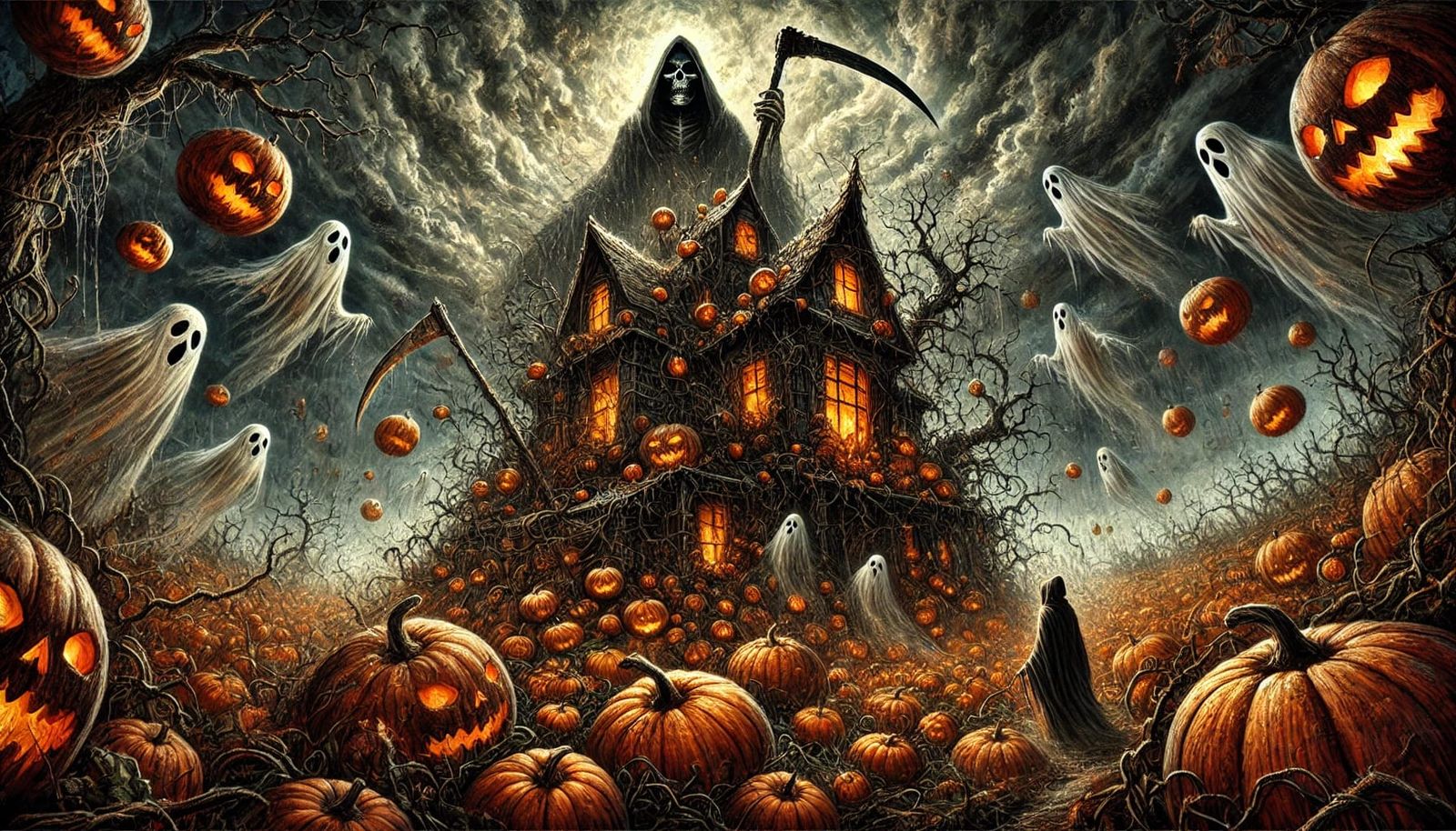 Brutal Haunted House  by @Adam Brown