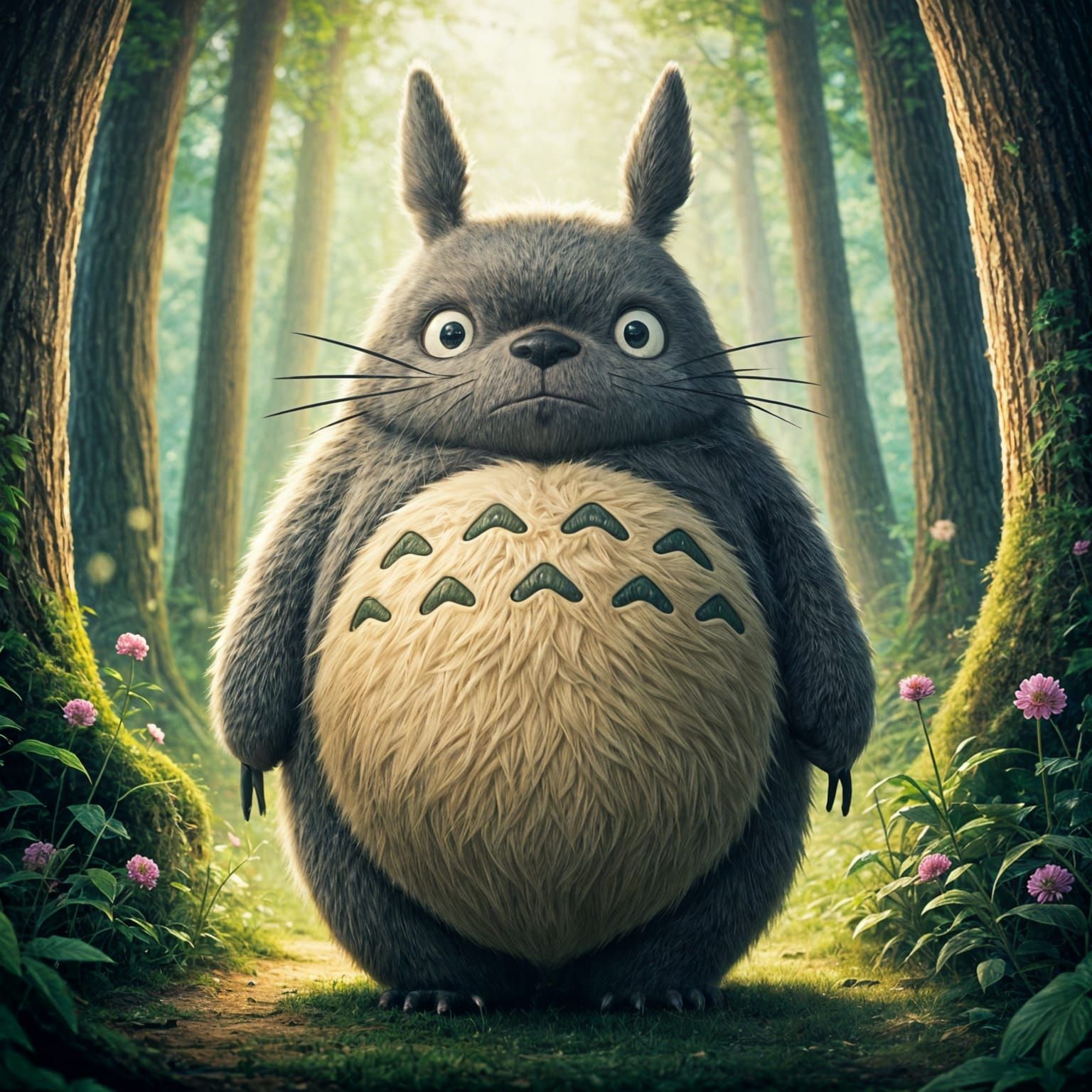 Totoro   by @Cilia