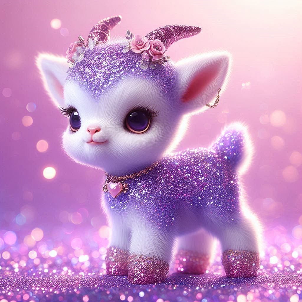 Glitter Goat